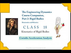 Dynamics Companion Class 18: Rigid Body Kinematics, Coriolis Acceleration Analysis