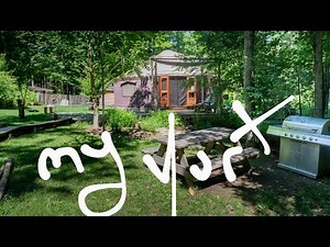 Yurt TOUR. Inside and outside. 30 foot Pacific yurt.