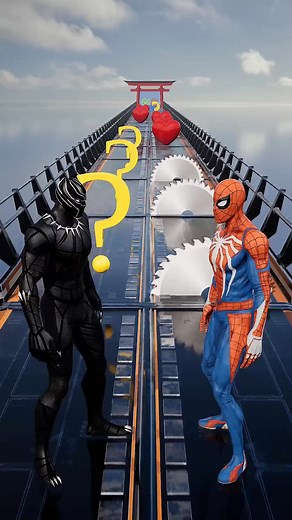 1M views · 11K reactions | GTA V New Kiss Run Spider-man vs Black Panther Funny Epic Challenge! #gta | Dipak Gaming | Facebook