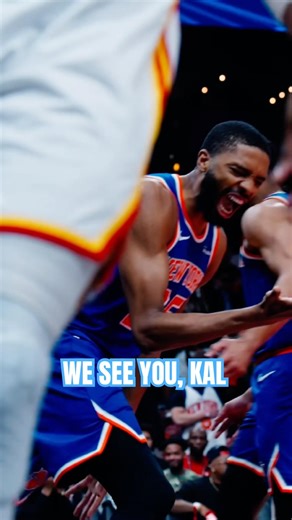 COME ON, MIKAL‼️ #nyknicks #nba #basketballshorts #mikalbridges