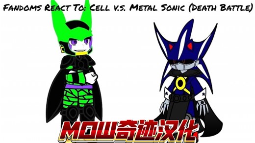 【个人汉化】Fandom角色反应生死决斗（沙鲁VS金属索尼克）