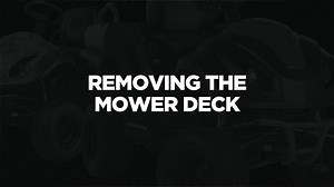 8. Removing the Deck