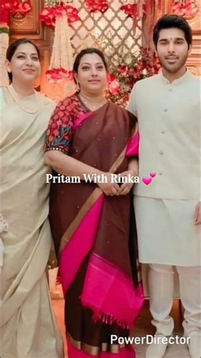 Allu Sirish 💕🥰Pre Wadding ceremony with Father Mother and family members #shorts