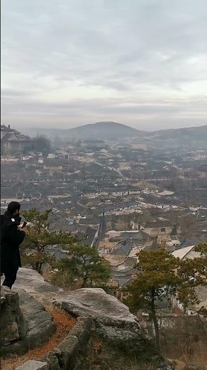 scenic view of the North Korean countryside (Kaesong near South Korean border) #kaesong #northkorea