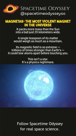 Magnetar: The Most Extreme Neutron Star #shorts #cosmos
