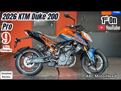 2026 KTM Duke 200 Pro - 9 New Big Changes | Most Detailed Review Mileage On Road Price Update Colors