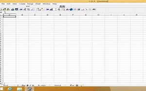 体验上古时代办公软件lotus 1-2-3