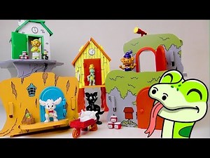 Bamse och hans vänner flyttar in - Lek och lär på Svenska