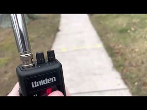 Uniden PRO401HH 40 Channel CB Walkie Talkoe With HYS 51" Telescoping 27 MHz CB HT Antenna BNC