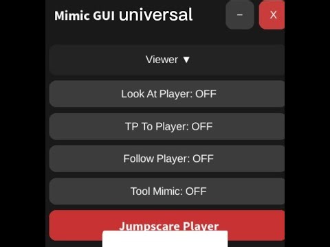 Universal Mimic GUI Showcase