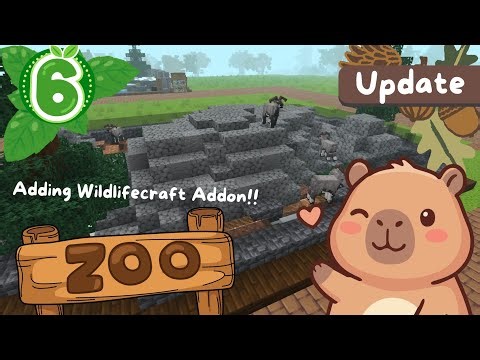 My Minecraft Zoo Tour Part 6 | Minecraft Bedrock with Naturalist and Wildlife Addon