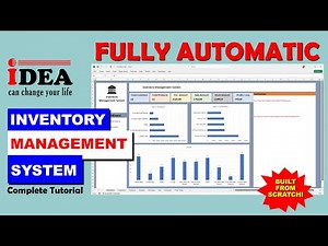 Inventory Management System | Automated Dashboard with Sales, Purchase & Stock Tracker | #excel