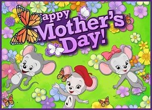 Happy Mother's Day! 🦋🌼 We celebrate you today...and every day! | ABCmouse.com Early Learning Academy
