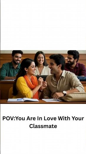 POV: You Are In Love With Your Classmate