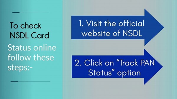 How to Check PAN Card Status with PAN Number on NSDL Website