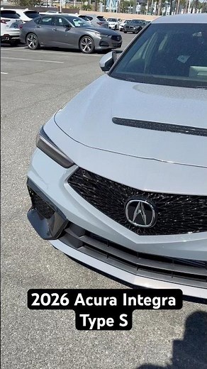 2026 Acura Integra Type S In Urban Gray Just Delivered #integra #acura #types #california