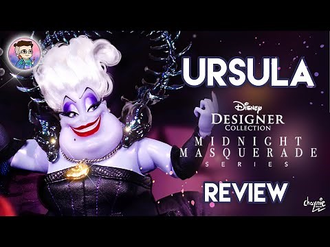 DESIGNER URSULA DOLL REVIEW & UNBOXING | Midnight Masquerade Villains | Disney Limited Edition Dolls