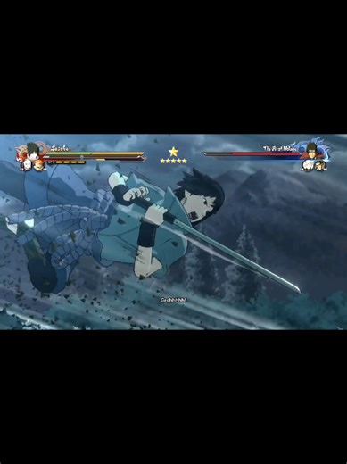 Sasuke vs Reanimated Hokage Boss Fight Gameplay