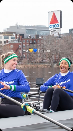 all ⛽️ to citgo ! #boston #marathonmonday #bostonmarathon #hydrow #rowing #rower #outdoorsports | Mac Evans - Hydrow