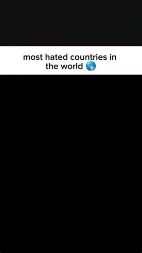 Unknownxfacts6 on Instagram: "“Top 10 Most Hated Countries in the World 🌍” This list is based on global perception data and reflects how international politics, media narratives, conflicts, and history shape opinions worldwide. Remember—countries are more than governments, and people are never the same as politics. Awareness matters more than hate. What’s your opinion on this list? 👇 #WorldFacts #GlobalPolitics #viralreels"