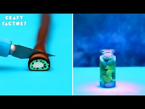 Mini Clay Crafts Are The Cutest