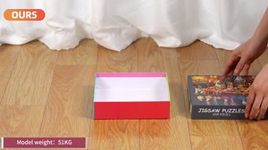 Puzzles for Adults 1000 Pieces Colorful House Building, Challenging Jigsaw Puzzles for Adults, 27.5x19.7 Inch Old Town Landscape Puzzle Game for Women Home Decoration (Fantasy Series)