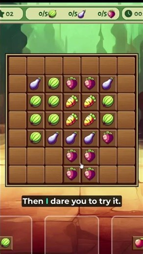 Fruit Block Tetra Puzzle #blockgame #puzzle #gameplay #fruit