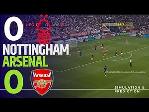 NOTTINGHAM FOREST 0-0 ARSENAL | PREMIER LEAGUE 2025-2026 | Match Highlights Simulation/Recreation