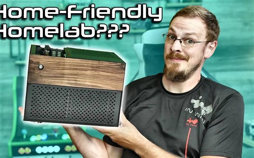 [Craft Computing] 家庭友好的DIY Homelab服务器 - DIY 8-bay服务器