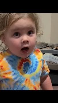 Little Girl Vehemently Denies Touching Dog Food When Questioned by Parents - 1117887-2