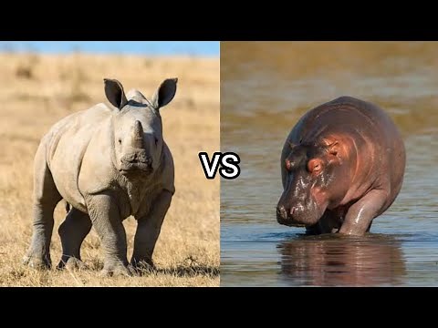 Rhino vs Hippo: What Happens When Two Giants Clash?
