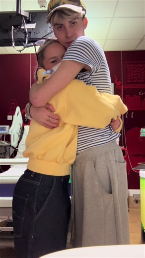 Couple's Tender Moment After Leukemia Battle