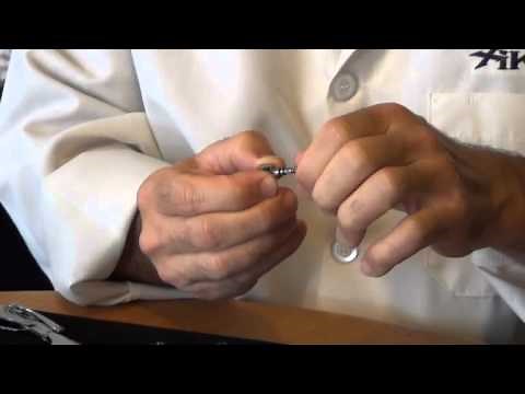 How to Use and Replace Flint on Scribe Lighter