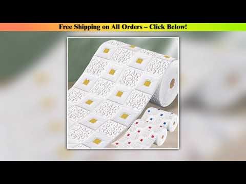 70cmx1m/2m/3m/5m/10m Waterproof 3D Stereo Wall Sticker Ceiling Bedroom Living Room Self-adhesive