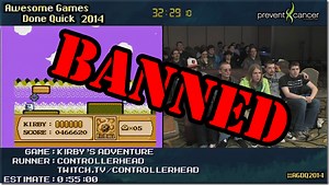 Speedrunner ‘Controllerhead’ banned from AGDQ