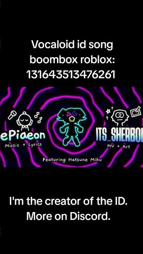 Vocaloid id song boombox roblox #роблокс #roblox #song #boombox #music #vocaloid #hatsunemiku