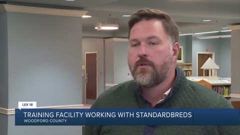 Training Facility Working with Standardbreds