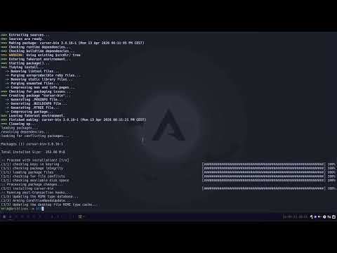 Edu 084 : ArchLinux Tweak Tool can install the new desktop OHMYCHADWM