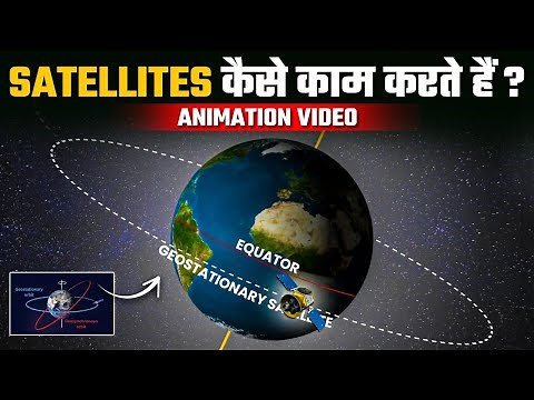 Satellite Explained | Geostationary Satellites vs Geosynchronous Satellites : UPSC | PWOnlyIAS