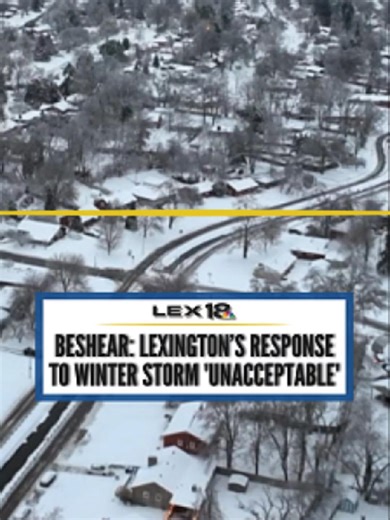 Kentucky Governor Criticizes Lexington Winter Weather Response