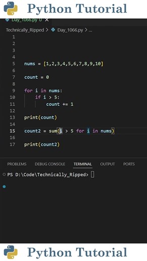 Replace Your For Loop With This Python Trick | Python Tutorial