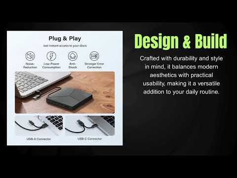 Amicool 8-in-1 USB A/C External CD/DVD Drive Review – One Drive, More Connections