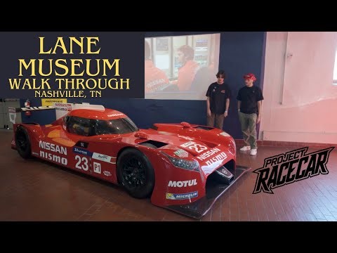 Inside the Lane Museum in Nashville, TN with ProjectRCR