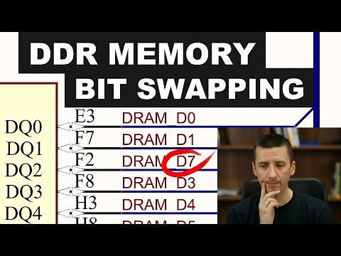 How to Do DDR Memory Bit & Byte Swapping - DDR2, DDR3, DDR4, ....