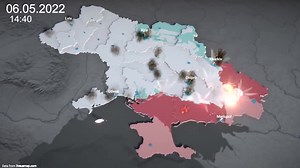 39K views · 626 reactions |  Tres meses de la guerra de #Rusia contra #Ucrania en 1,5 minutos. Rusia lanzó al menos 2.100 misiles contra Ucrania. 633 de ellos fueron lanzados desde Bielorrusia. | The Political Room TPR | Facebook