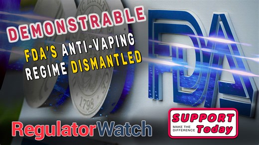 3.1K views · 21 reactions | DEMONSTRABLE | FDA’s Anti-Vaping Regime Dismantled | RegWatch *Tony Abboud, VTA | Regulator Watch | Facebook