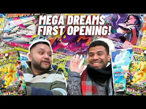 First Time Opening MEGA DREAMS: Pulled the Psyduck Chase!