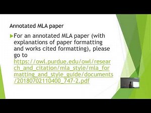 MLA paper formatting and Citation for ENG 101 and 102
