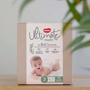 Our all NEW Huggies Ultimate Nappies and Nappy Pants are here! Every liner is wrapped with super-soft plant-derived materials, sustainably sourced, with no added nasties and Huggies leakage protection. If you're seeking a more natural solution for bub, look for our new Ultimate Nappies and Nappy pants in stores nationwide, now. | Huggies