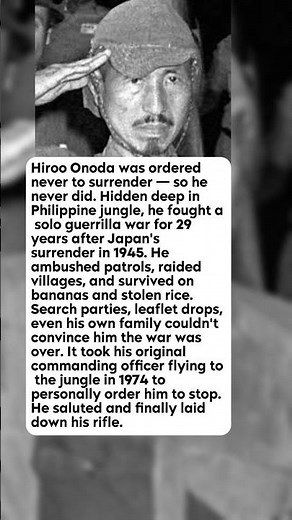Japanese Soldier Kept Fighting WWII Until 1974| WW2 Tactics